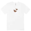 Camisa Feminina Baby Look Borboletas