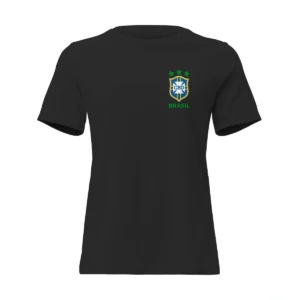 Camisa Feminina Baby Look Seleção Brasileira 1976