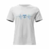 Camisa Feminina Baby Look Coração Argentino