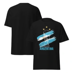 Camiseta Masculina Argentina Copa do Mundo