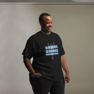 Camisa Masculina Plus Size Vamos Argentina