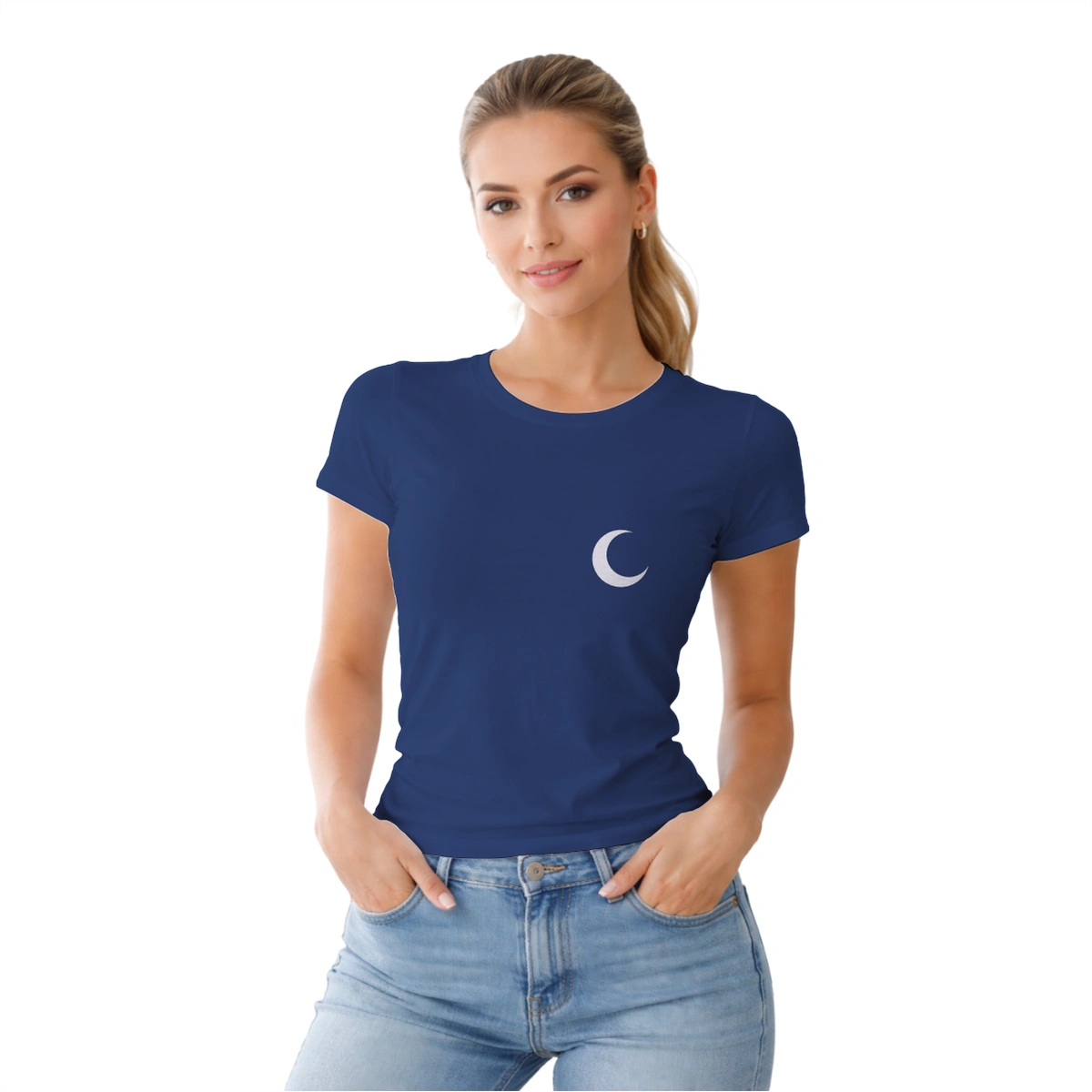 Camisa Feminina Baby Look Dia dos Namorados Metade Lua - Imagem 15