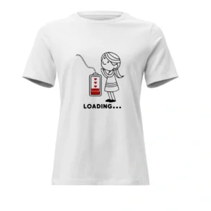 Camisa Feminina Baby Look Dia dos Namorados Metade Loading
