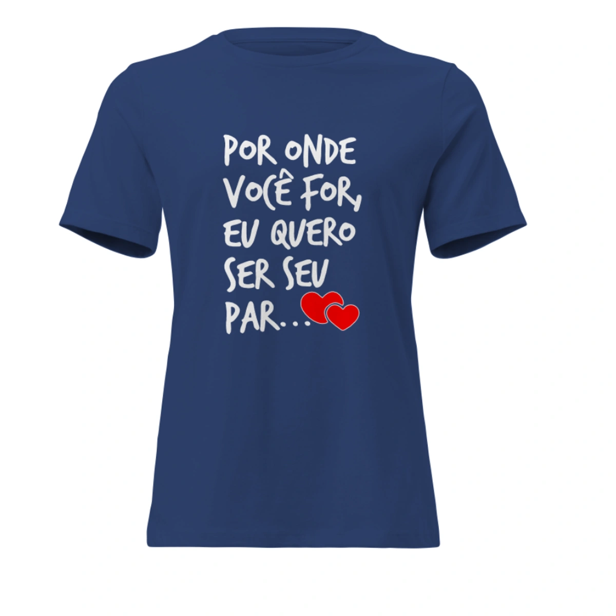 Camisa Feminina Baby Look Dia dos Namorados Por Onde Você For - Imagem 9