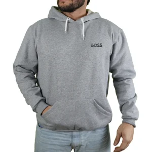 Blusa Moletom Hugo Boss Logo Com Capuz Premium