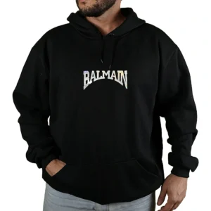 Blusa Moletom Balmain Com Capuz Premium