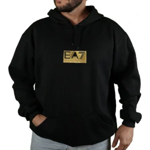 Blusa Moletom Empório Armani EA7 Com Capuz Premium