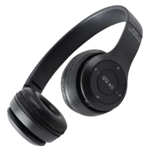 Fone De Ouvido Sem Fio F47 / P47 Fone De Ouvido Sem Fio Dobrável Micro Cartão Sd P2 Mp3 Aux Fm Celular
