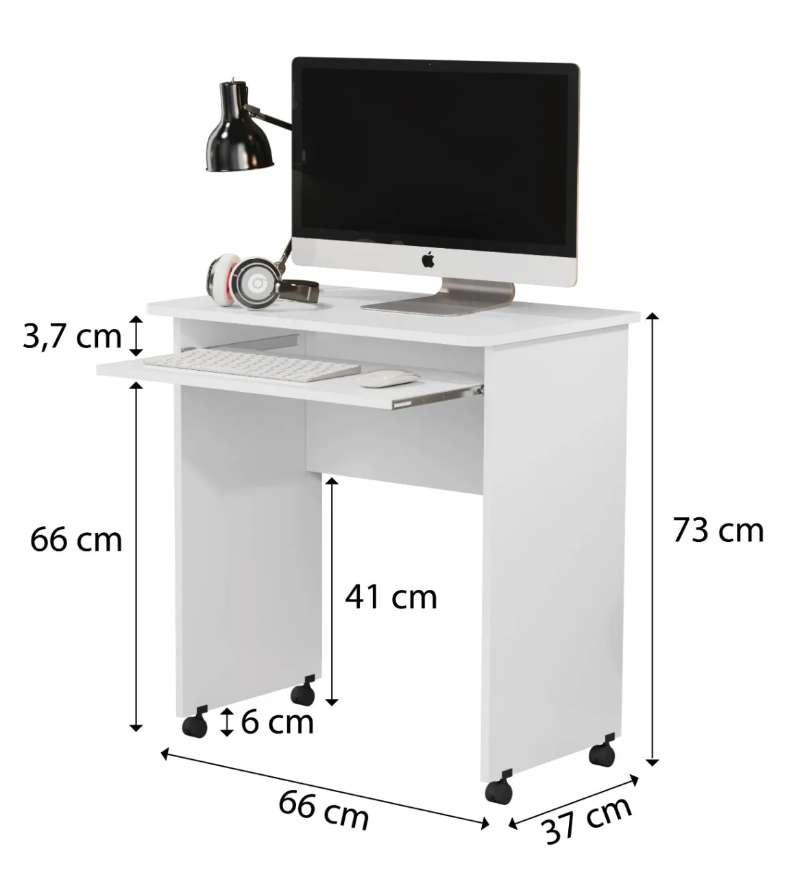Mesa De Computador Mesa PC Jalmac Para Escritório Móveis De Qualidade Alta Para Ambientes Profissionais E Domésticos - Imagem 5