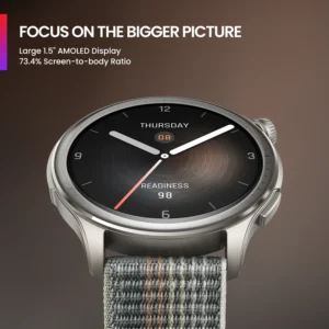 Smartwatch New Amazfit Balance Relógio Inteligente Tela Amoled 1.5 GPS Integrado Faz Chamadas Alexa Original Lacrado