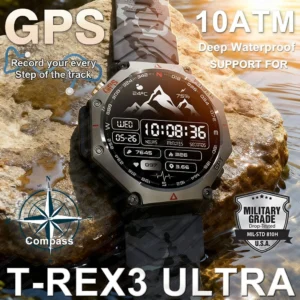 Smartwatch Amazfit T-Rex 3 Ultra Militar GPS Amoled 10ATM