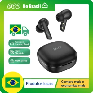 Fone De Ouvido Bluetooth Qcy HT05 Melobuds TWS Cancelamento Ruído Active