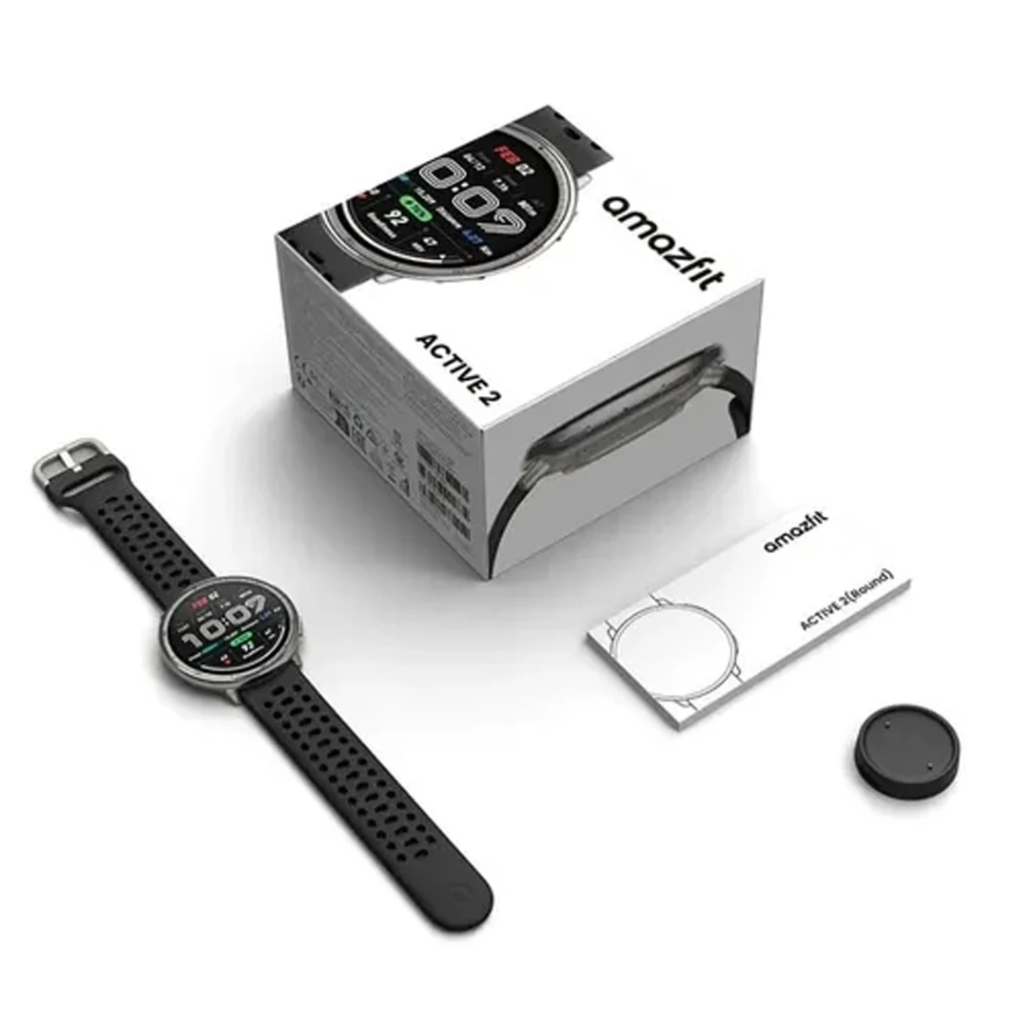 Relógio inteligente Amazfit Active 2 Relógio Inteligente 44mm GPS Com Mapas Tela Amoled Faz Chamadas Original Lacrado - Imagem 6