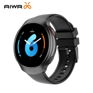 Smartwatch AIWR Orbit Relógio Inteligente Masculino GPS Integrado Tela Amoled 1.43 À Prova D'água 5ATM ChatGPT