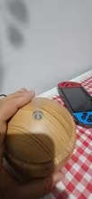 Mini Umidificador de Ar e Aromatizador de Ambientes Tipo Madeira Bola photo review