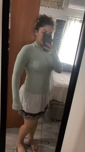 Casaco Fitness Feminino Termico Corrida Academia Modelador photo review