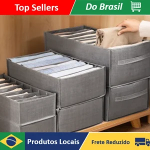 Organizador De Calça Jeans/Organizador De Guarda Roupa Arrumados/Caixa De Armazenamento De Roupas Arrumados - Neverdie Store