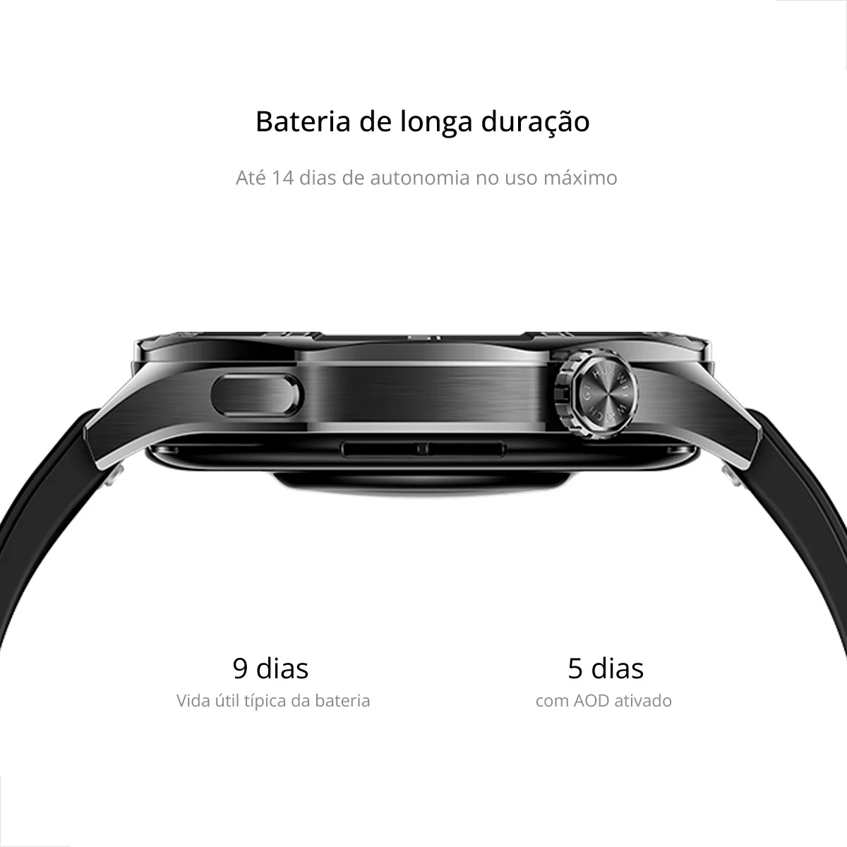 HUAWEI WATCH GT 5 46mm | Relogio Smartchwatch | Nova Experiência de Corrida e Ciclismo|GPS Integrado - Imagem 3