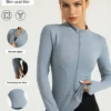 Casaco Fitness Feminino Termico Corrida Academia Modelador