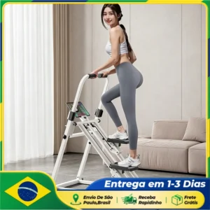 ZRSE Stepper Fitness Multifuncional Máquina de Escada para Casa Simulador de Escada com Pedal Treino Doméstico Queima Calorias