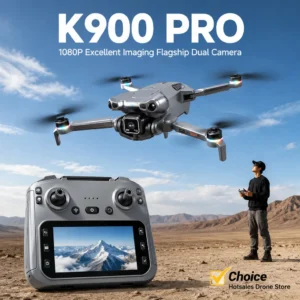 Drone K900 Max Quadricoptero Dobravel Camera Profissional