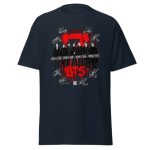 Camiseta BTS World Tour