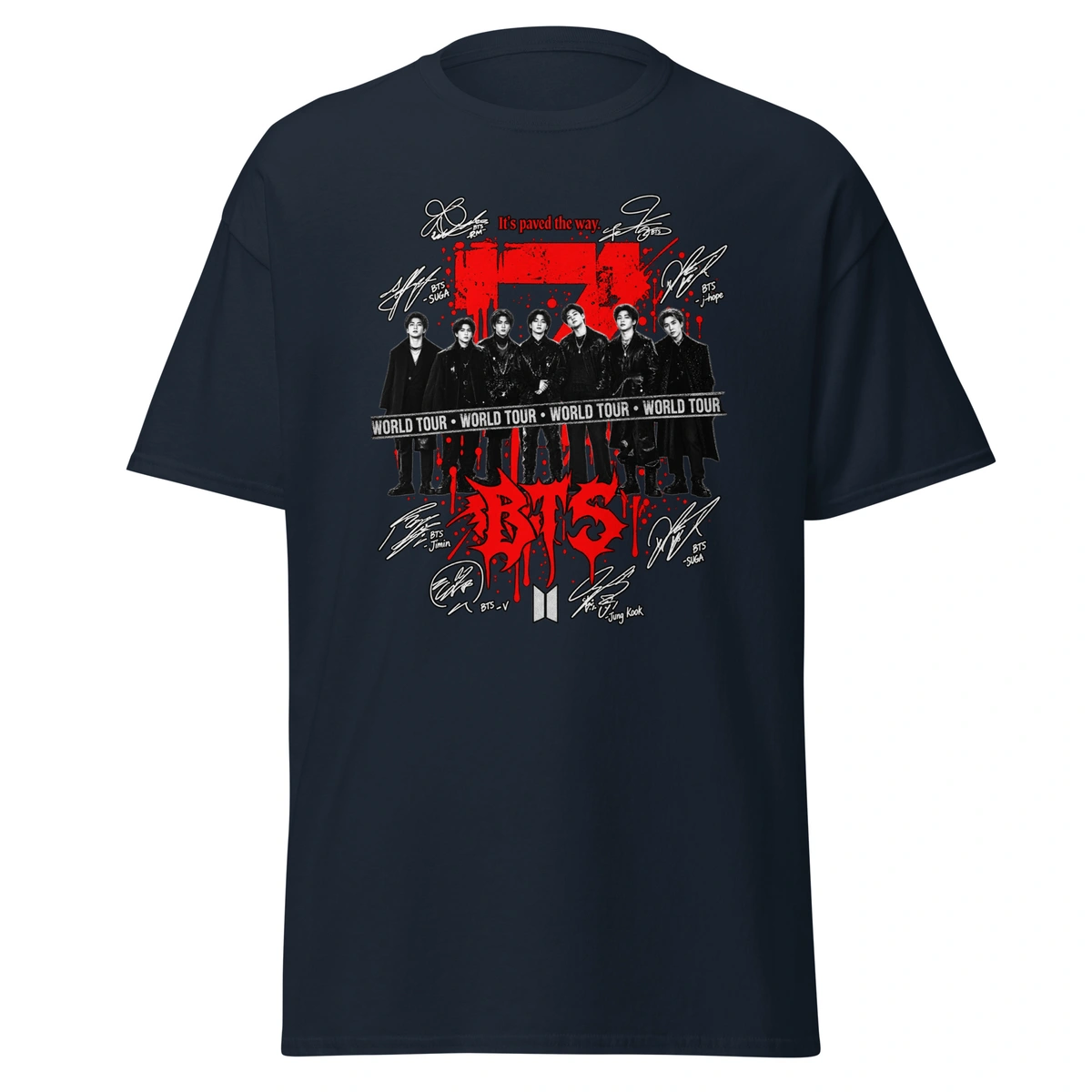 Camiseta BTS World Tour