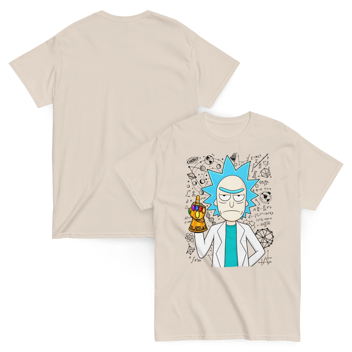 Camiseta Masculina Rick Cientista Cósmico - Imagem 3