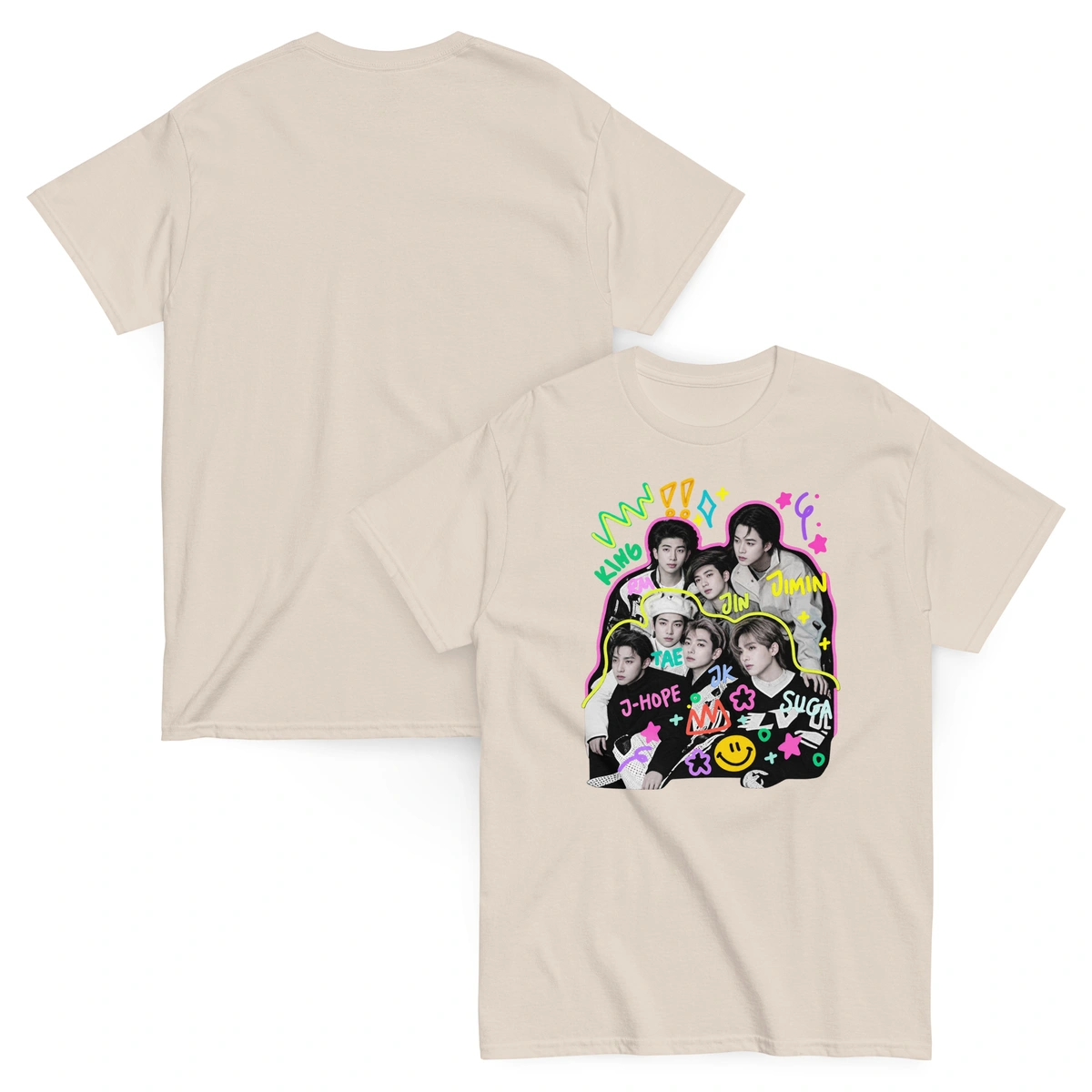 Camiseta BTS Collage - Imagem 3