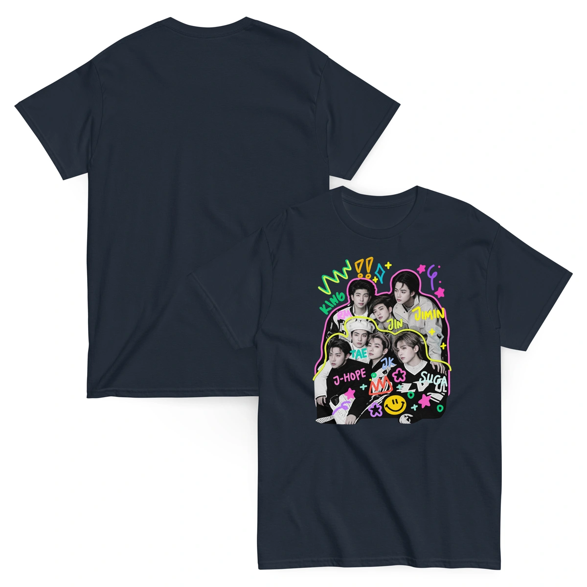 Camiseta BTS Collage - Imagem 27