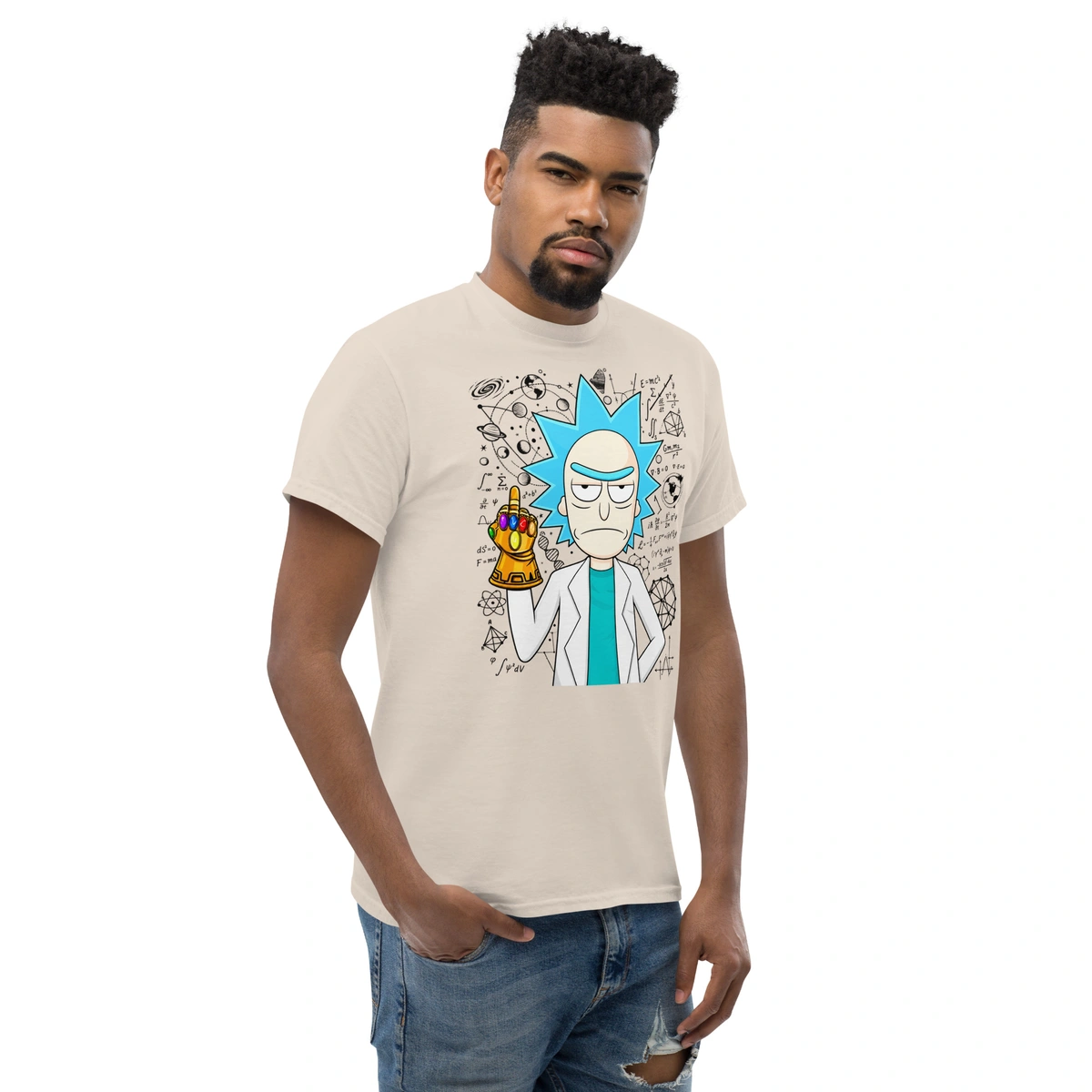 Camiseta Masculina Rick Cientista Cósmico - Imagem 6