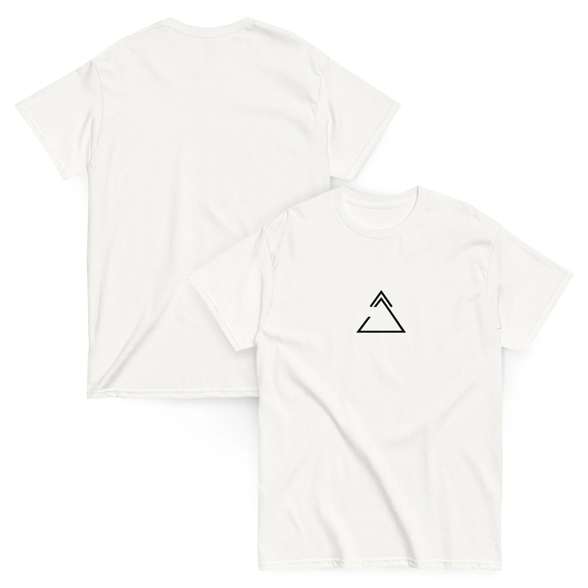 Camiseta Masculina Triângulo Geométrico - Imagem 9
