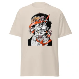 Camiseta Masculina Dr. Slump – Arale e Senbei