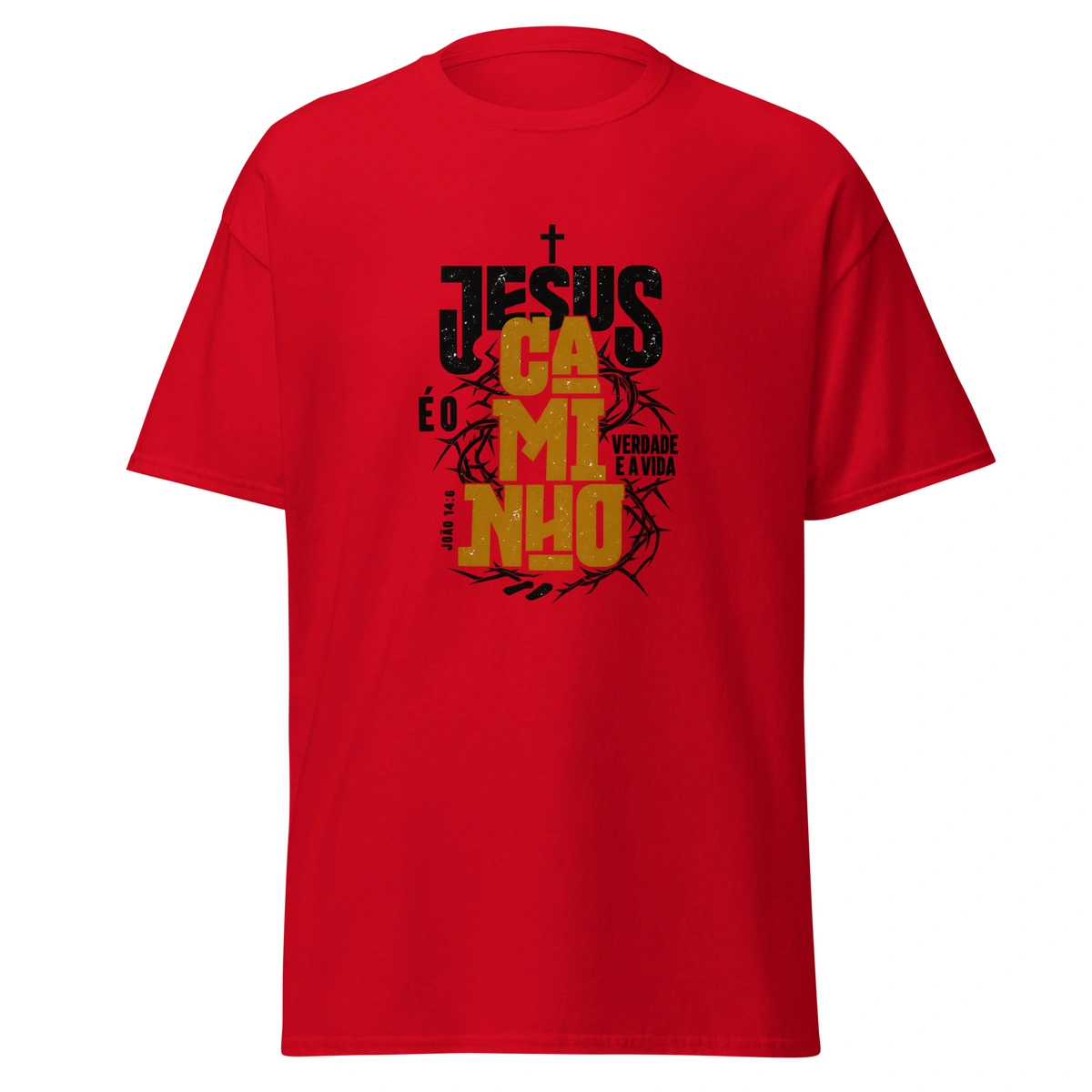Camiseta Masculina Jesus Caminho Verdade e Vida - Imagem 25
