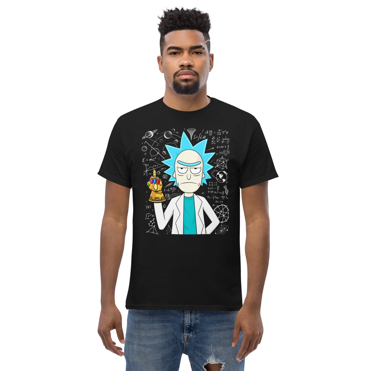 Camiseta Masculina Rick Cientista Cósmico - Imagem 16