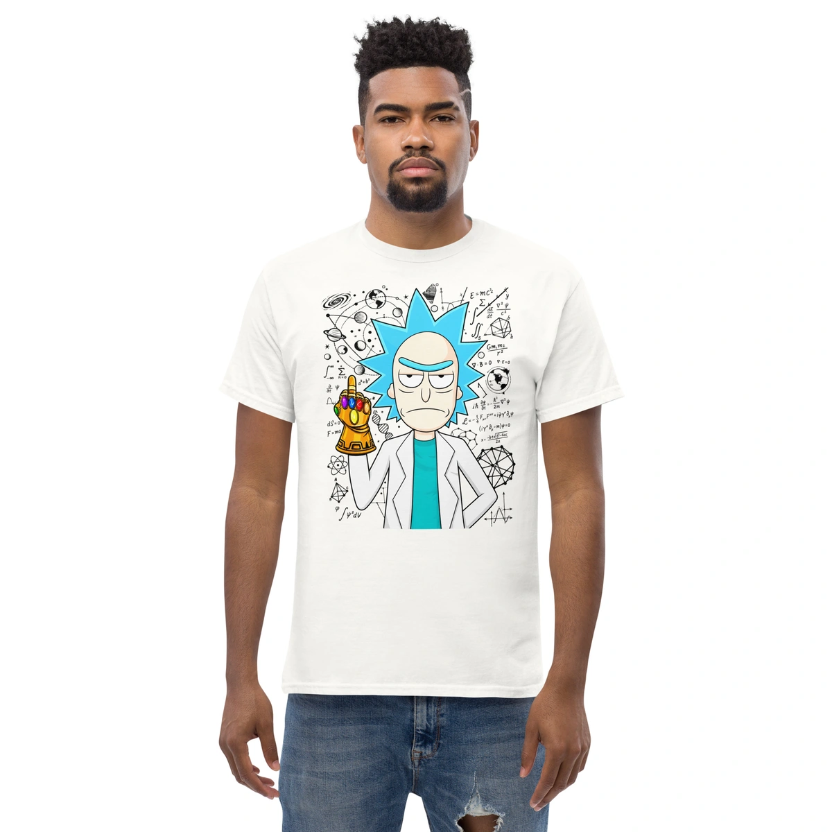 Camiseta Masculina Rick Cientista Cósmico - Imagem 22