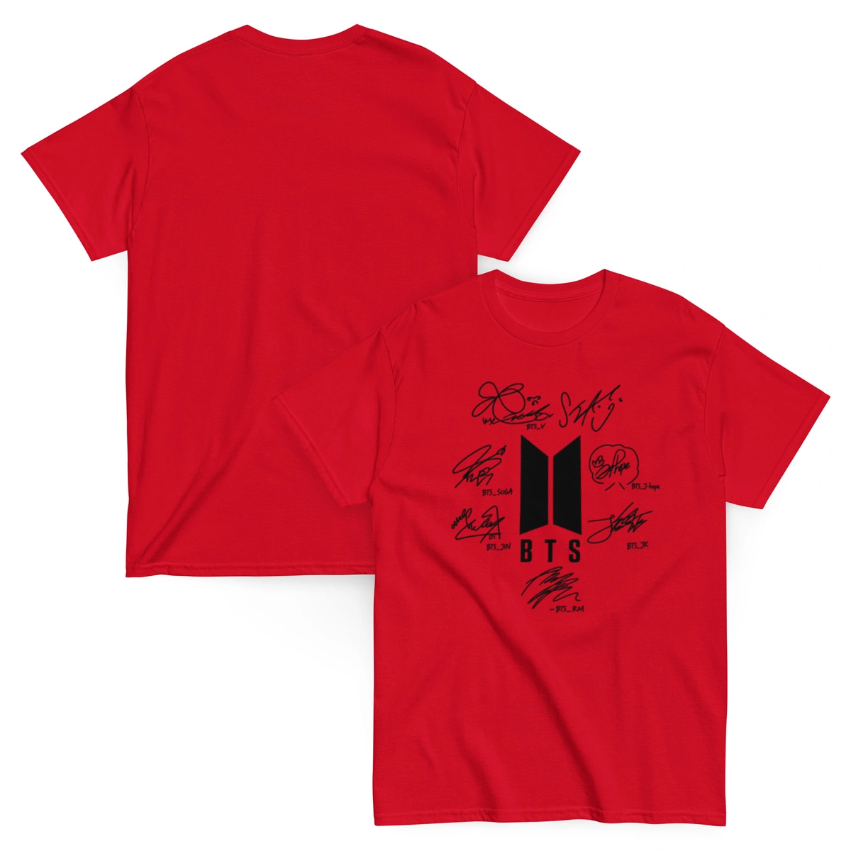 Camiseta BTS Assinaturas - Imagem 9