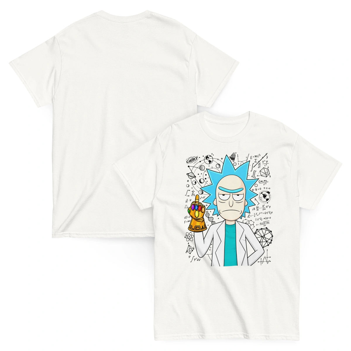 Camiseta Masculina Rick Cientista Cósmico - Imagem 21