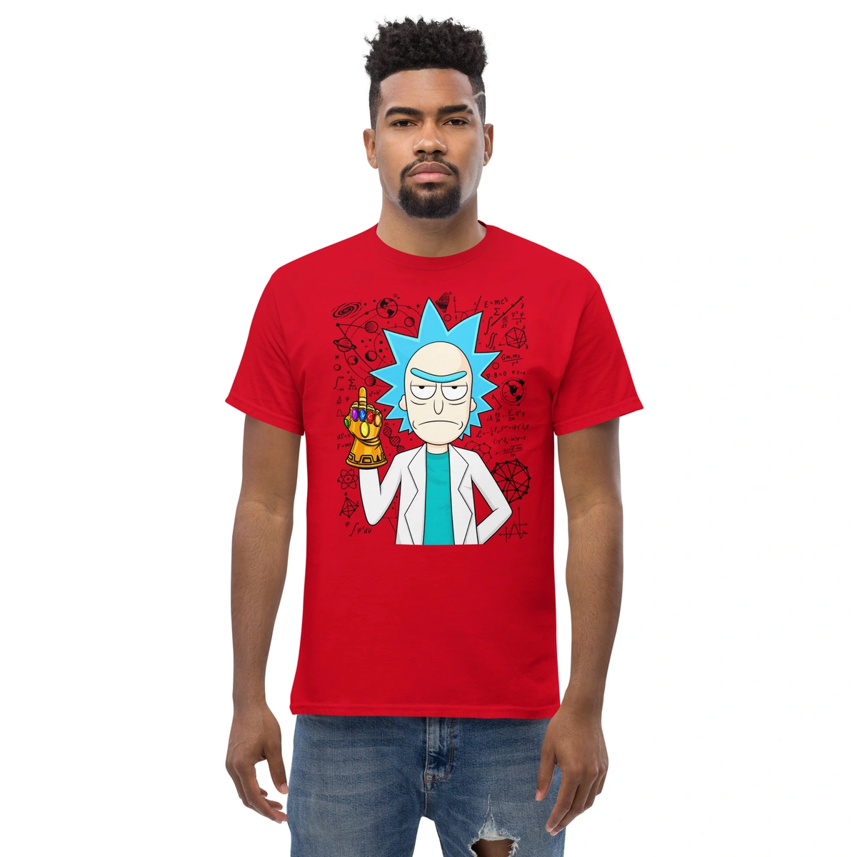 Camiseta Masculina Rick Cientista Cósmico - Imagem 10