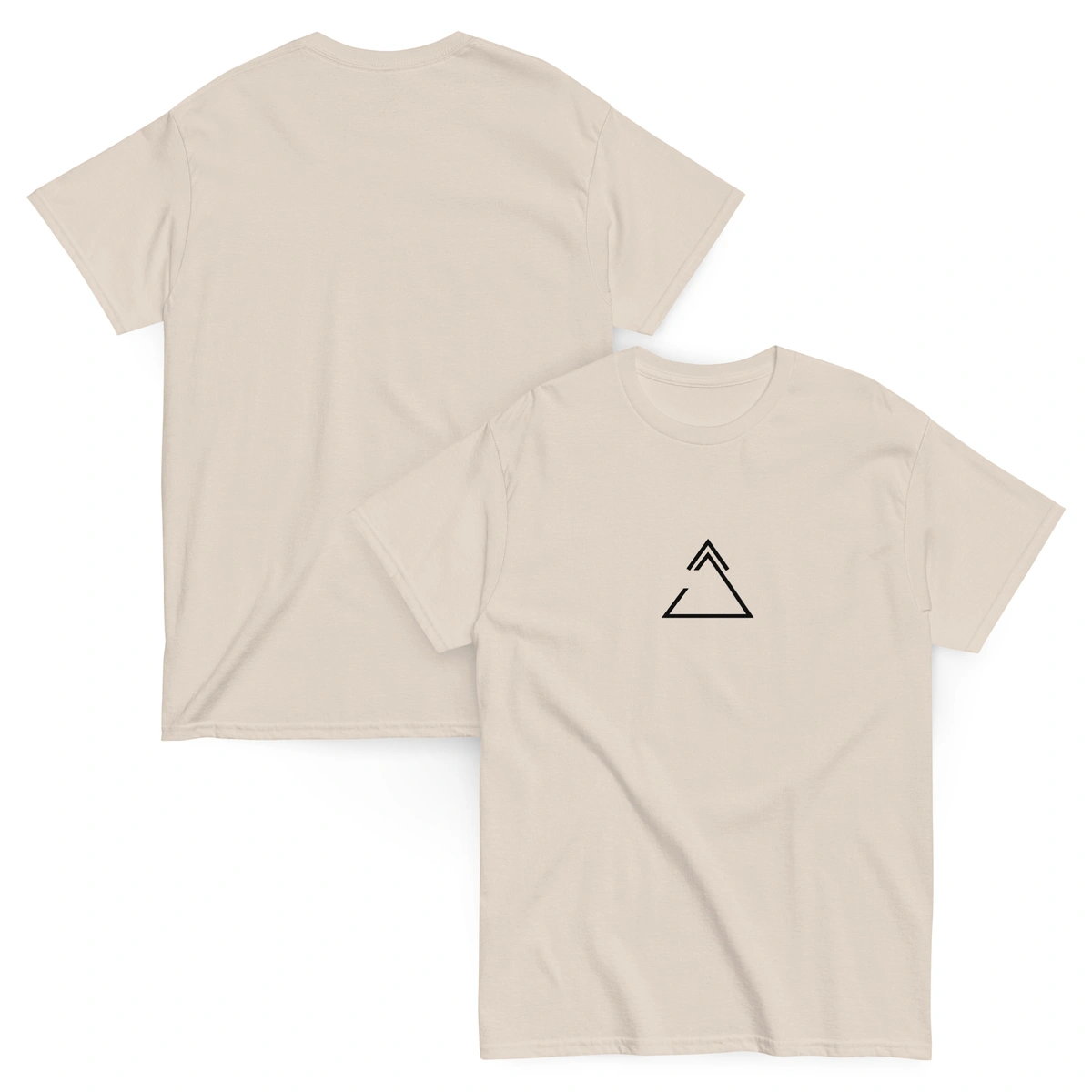 Camiseta Masculina Triângulo Geométrico - Imagem 27