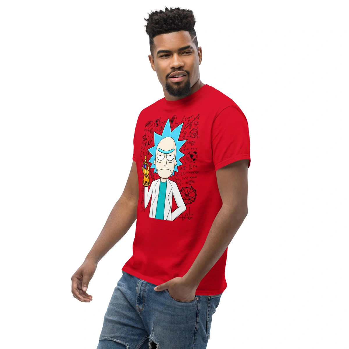 Camiseta Masculina Rick Cientista Cósmico - Imagem 12