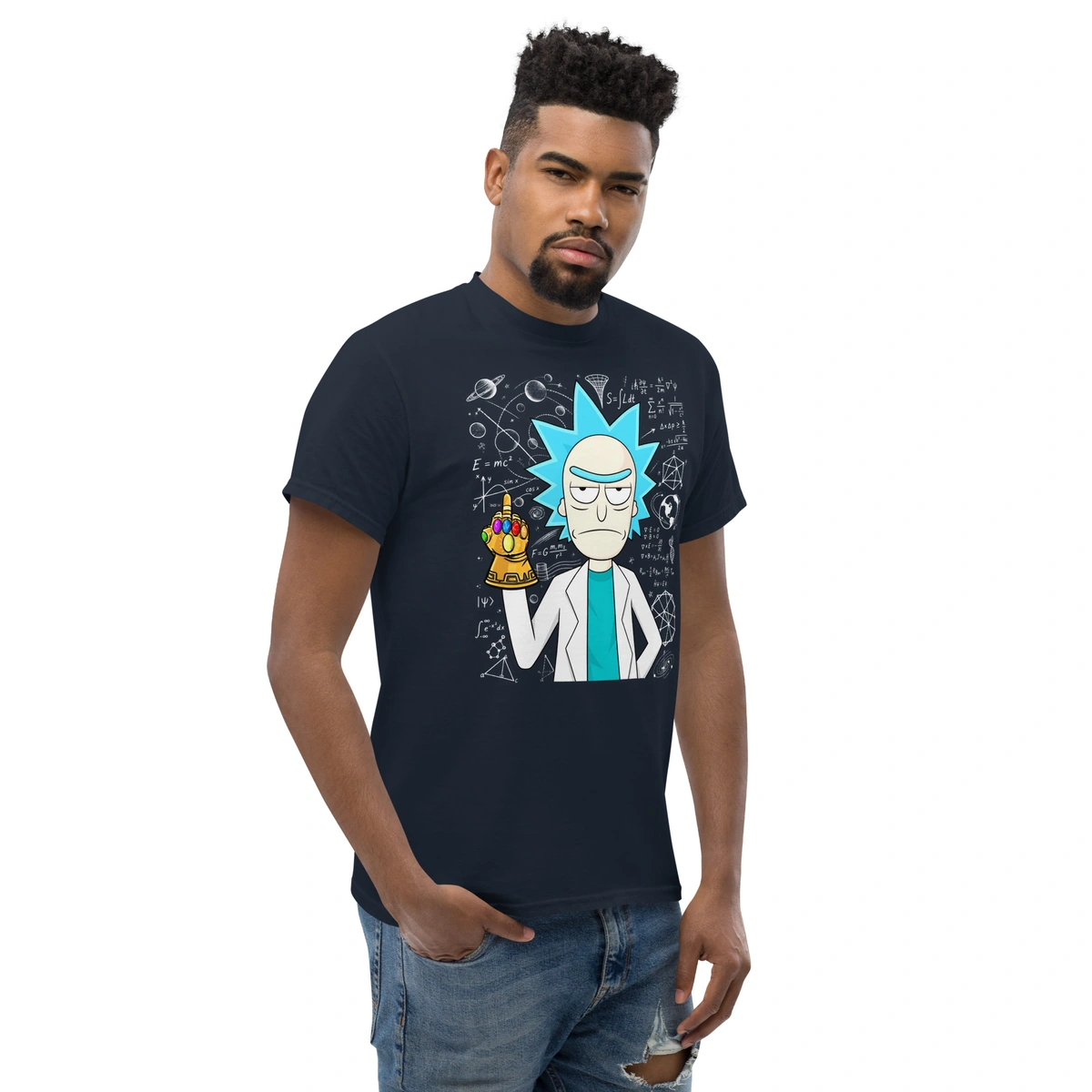 Camiseta Masculina Rick Cientista Cósmico - Imagem 30