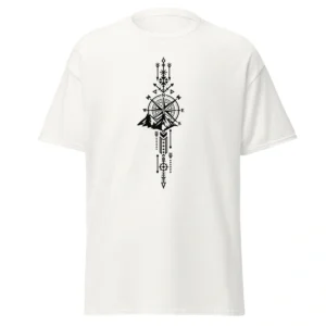 Camiseta Masculina Rosa dos Ventos e Montanhas