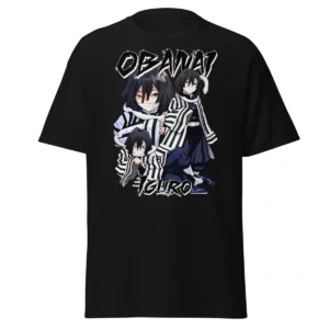 Camiseta Masculina Obanai Iguro Anime