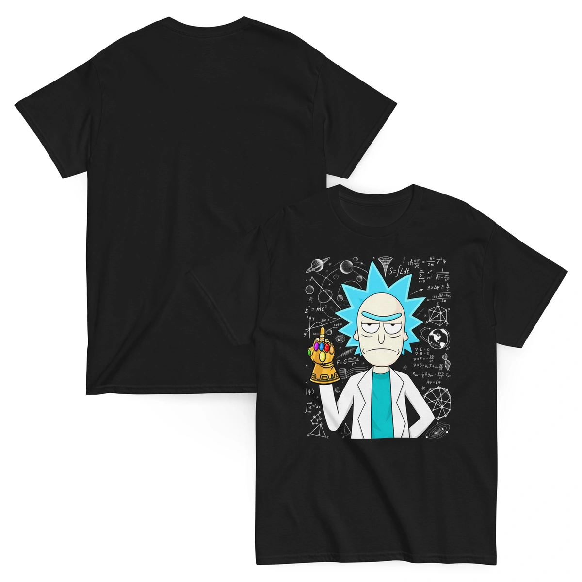 Camiseta Masculina Rick Cientista Cósmico - Imagem 15