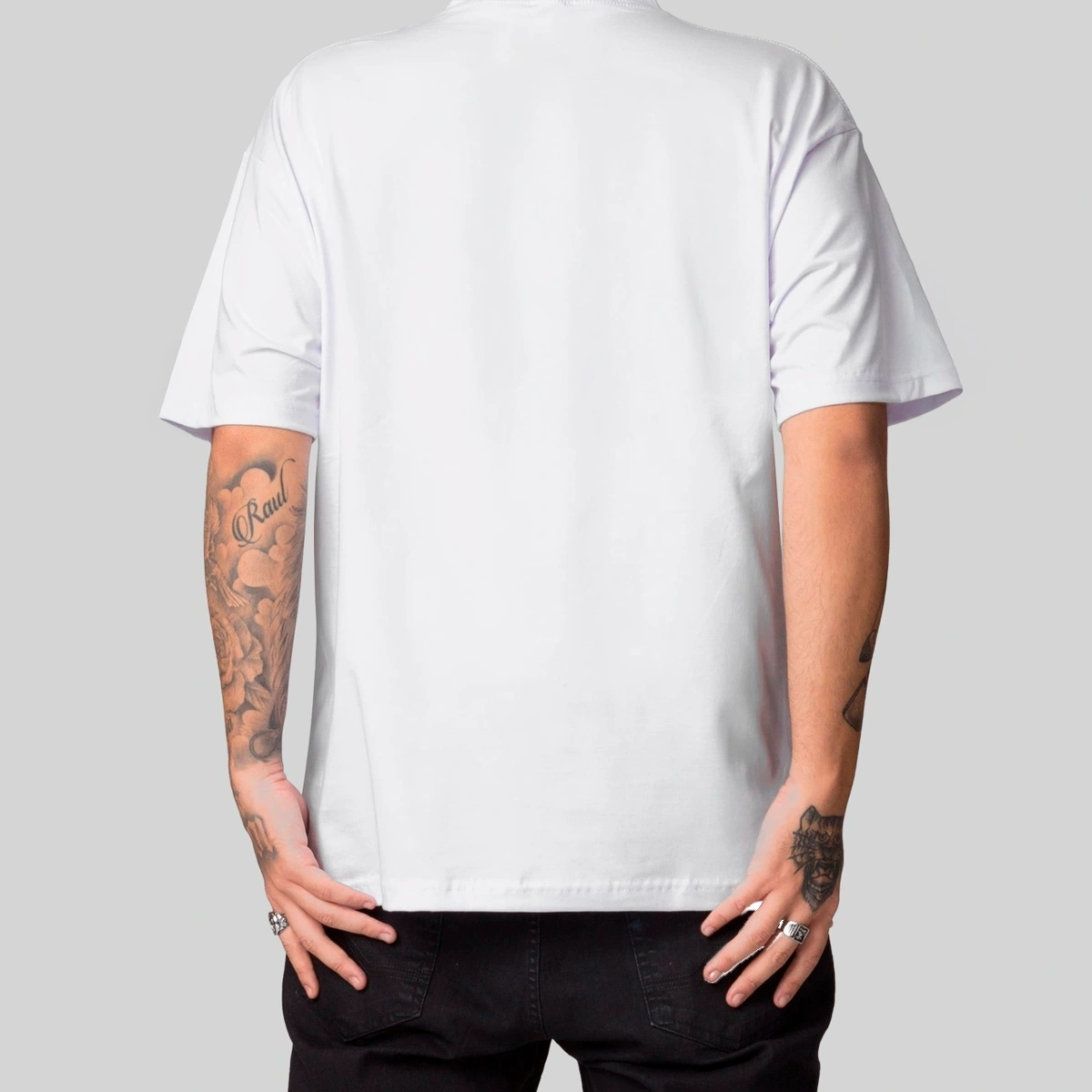 Camiseta Masculina Oversized Flamengo - Imagem 6