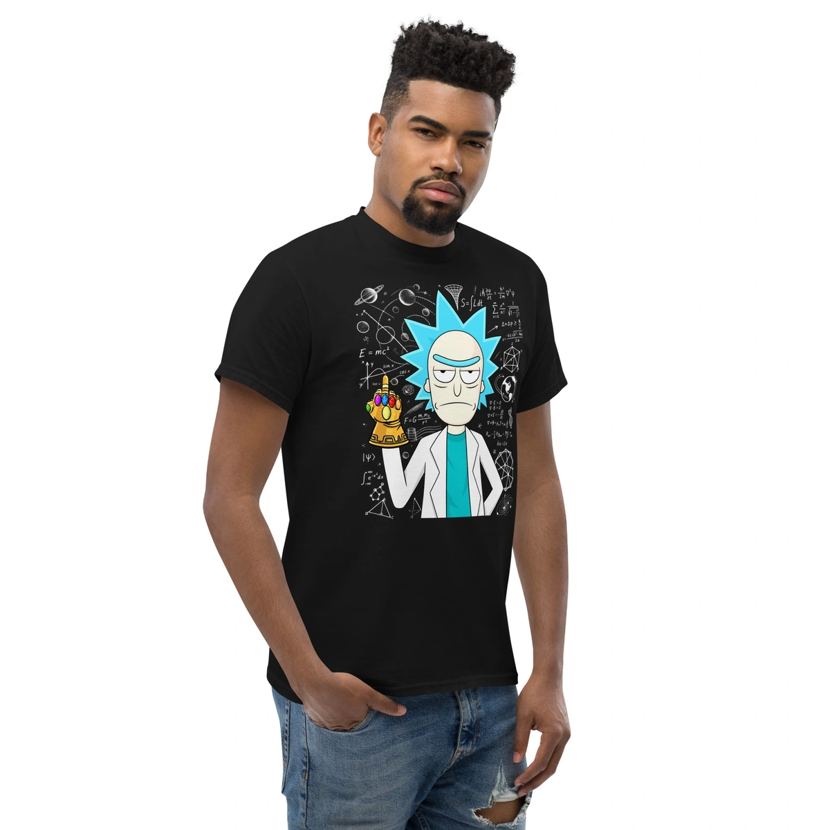 Camiseta Masculina Rick Cientista Cósmico - Imagem 18