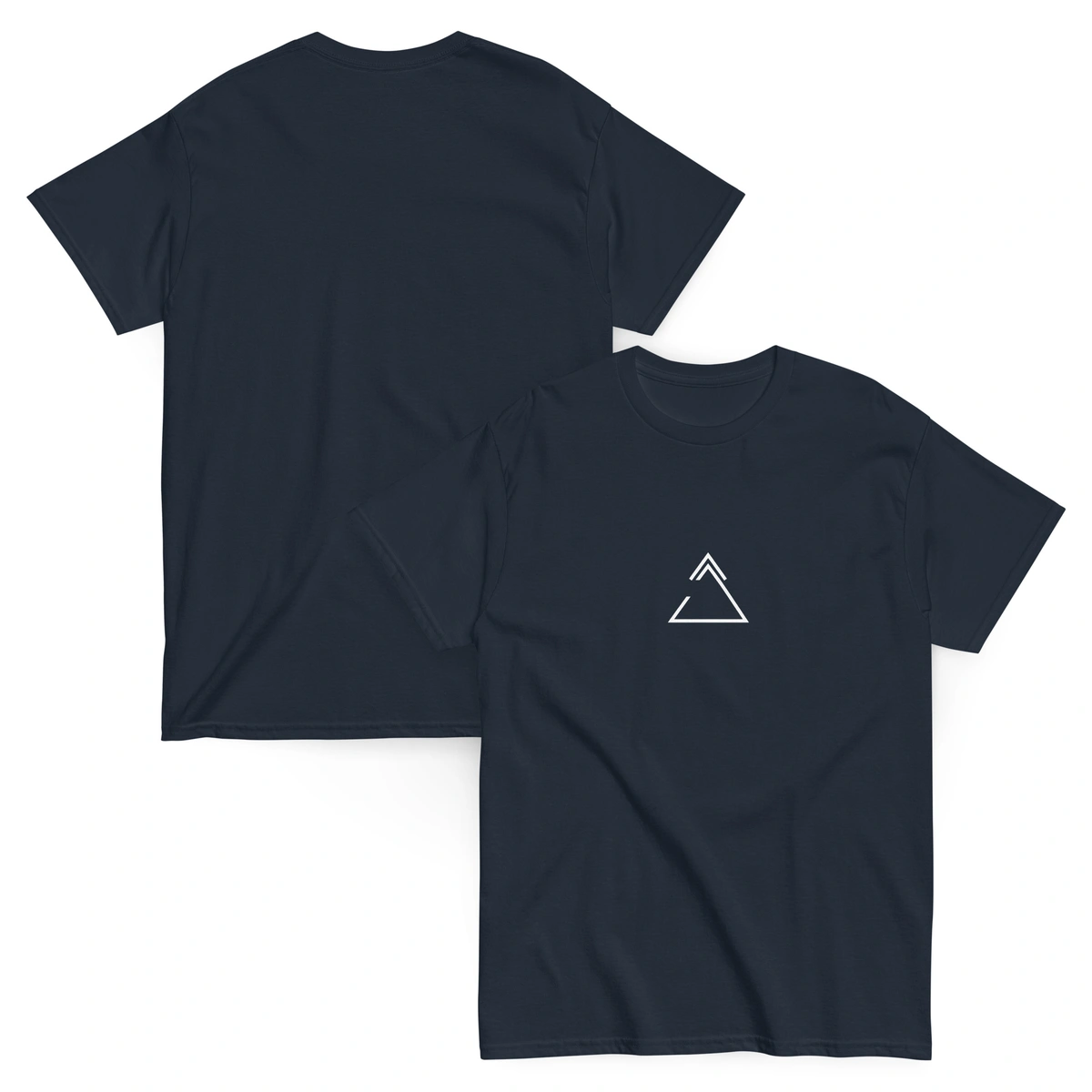 Camiseta Masculina Triângulo Geométrico - Imagem 3