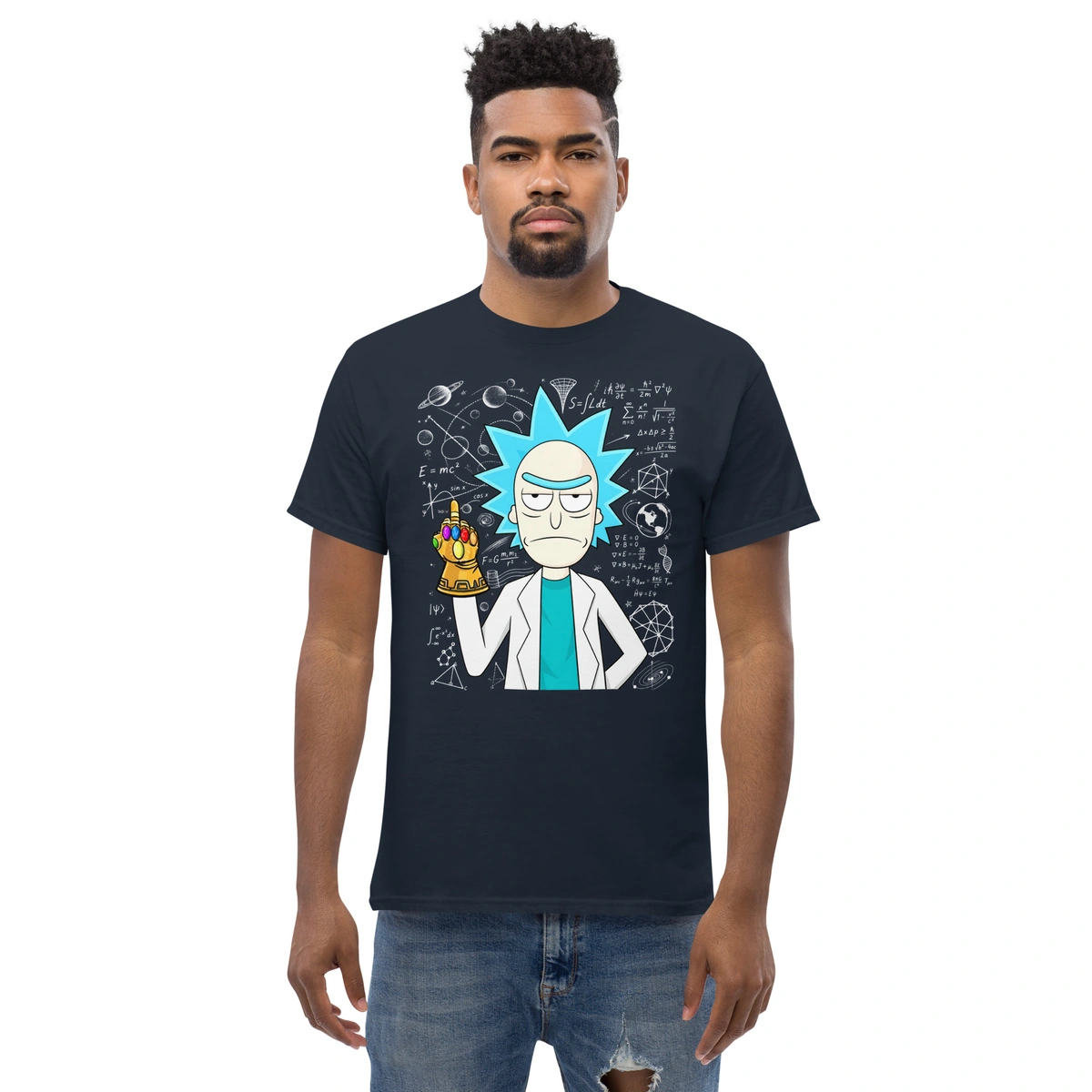 Camiseta Masculina Rick Cientista Cósmico - Imagem 28