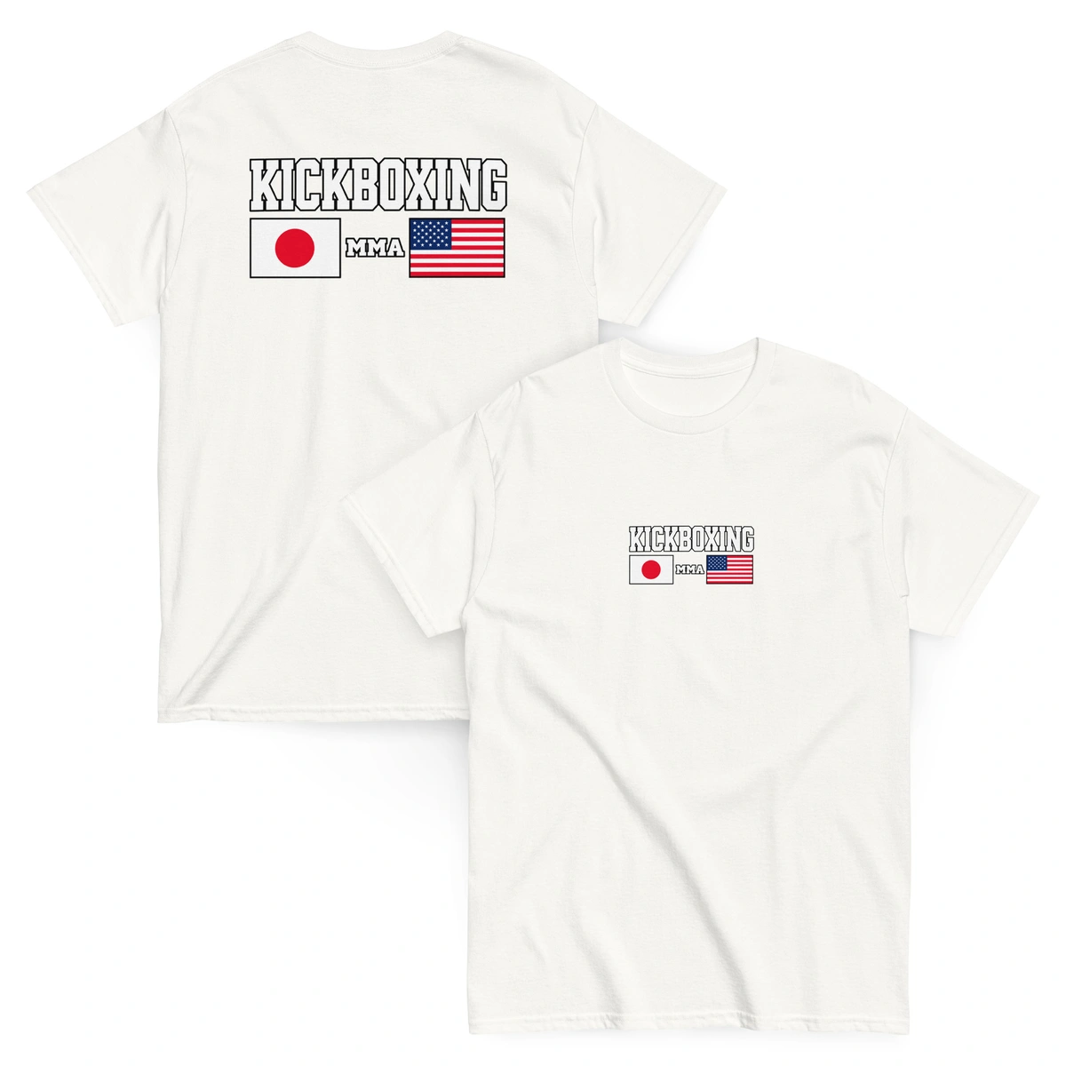 Camiseta Masculina Kickboxing MMA Japão e EUA - Imagem 9